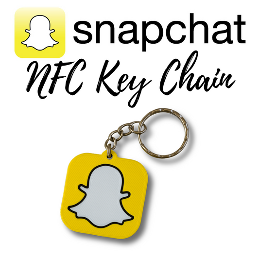 Snapchat NFC Keychain