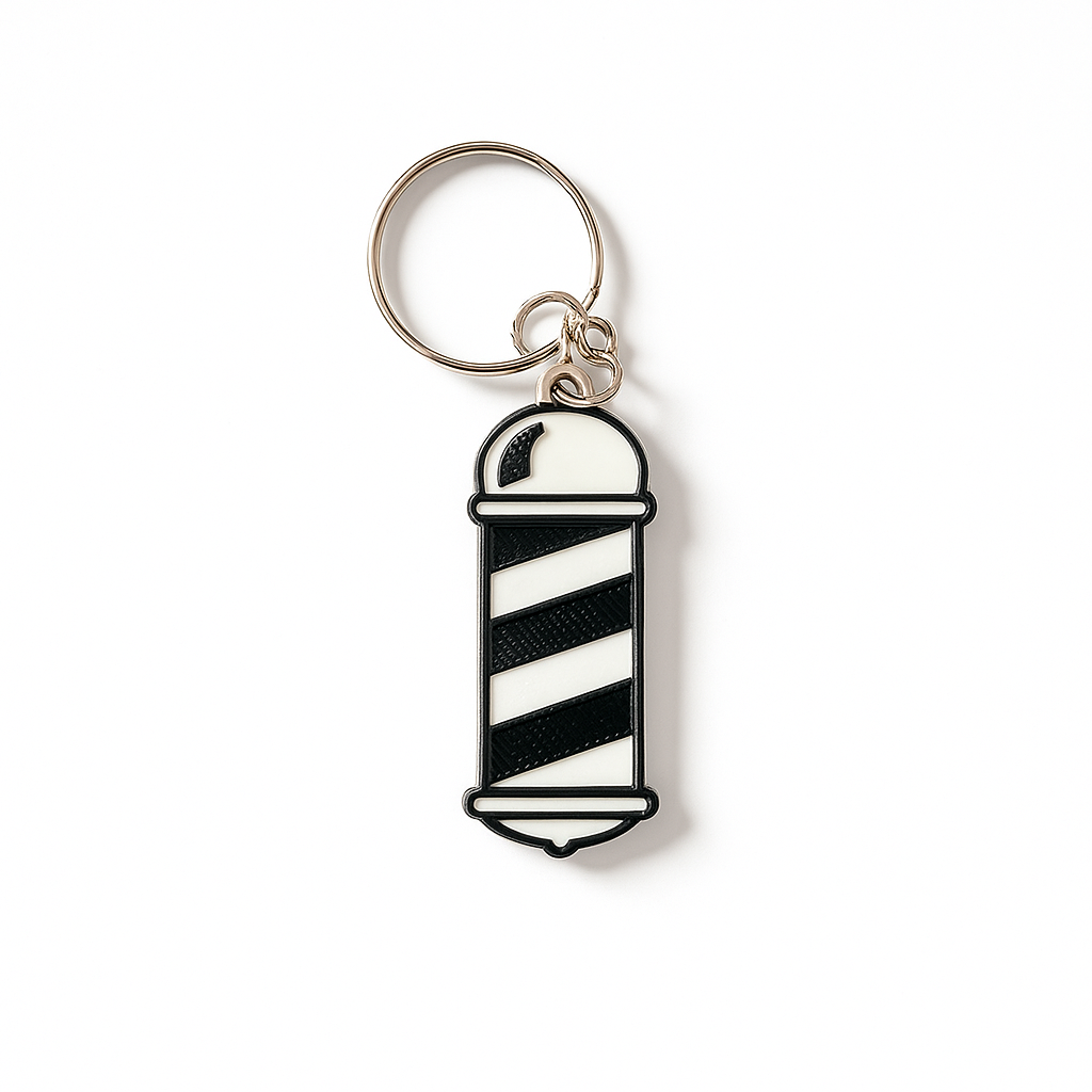 Barber NFC Keychain