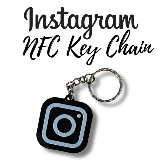 Instagram NFC Keychain