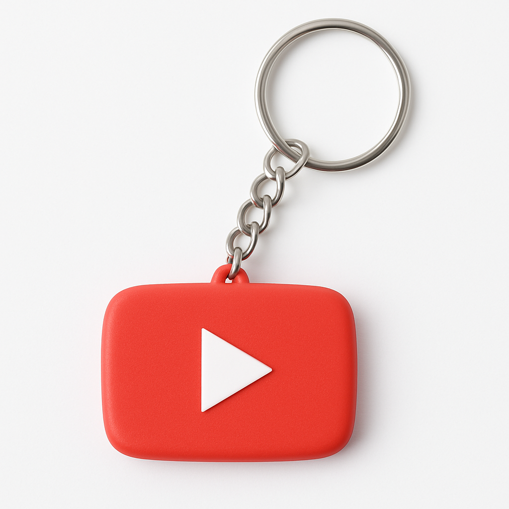 YouTube NFC Keychain