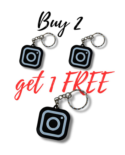 Instagram NFC Keychain
